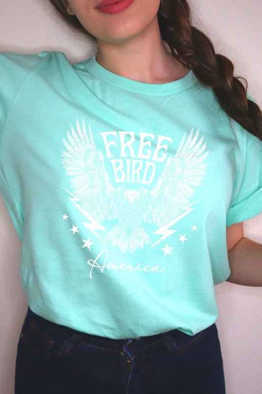Free Bird America Graphic Tee